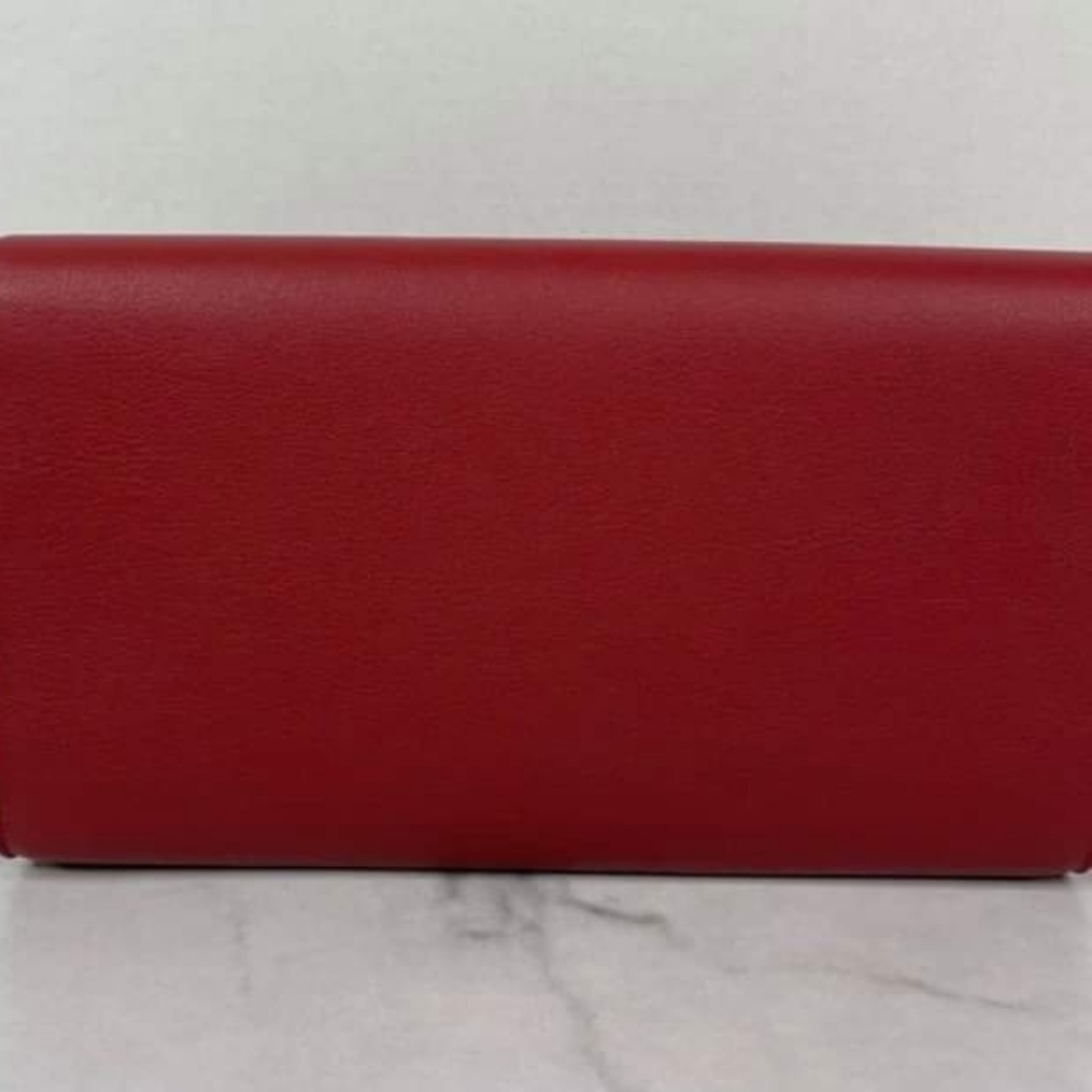 Saint Laurent red belle DE Jour clutch - Picture 8 of 8